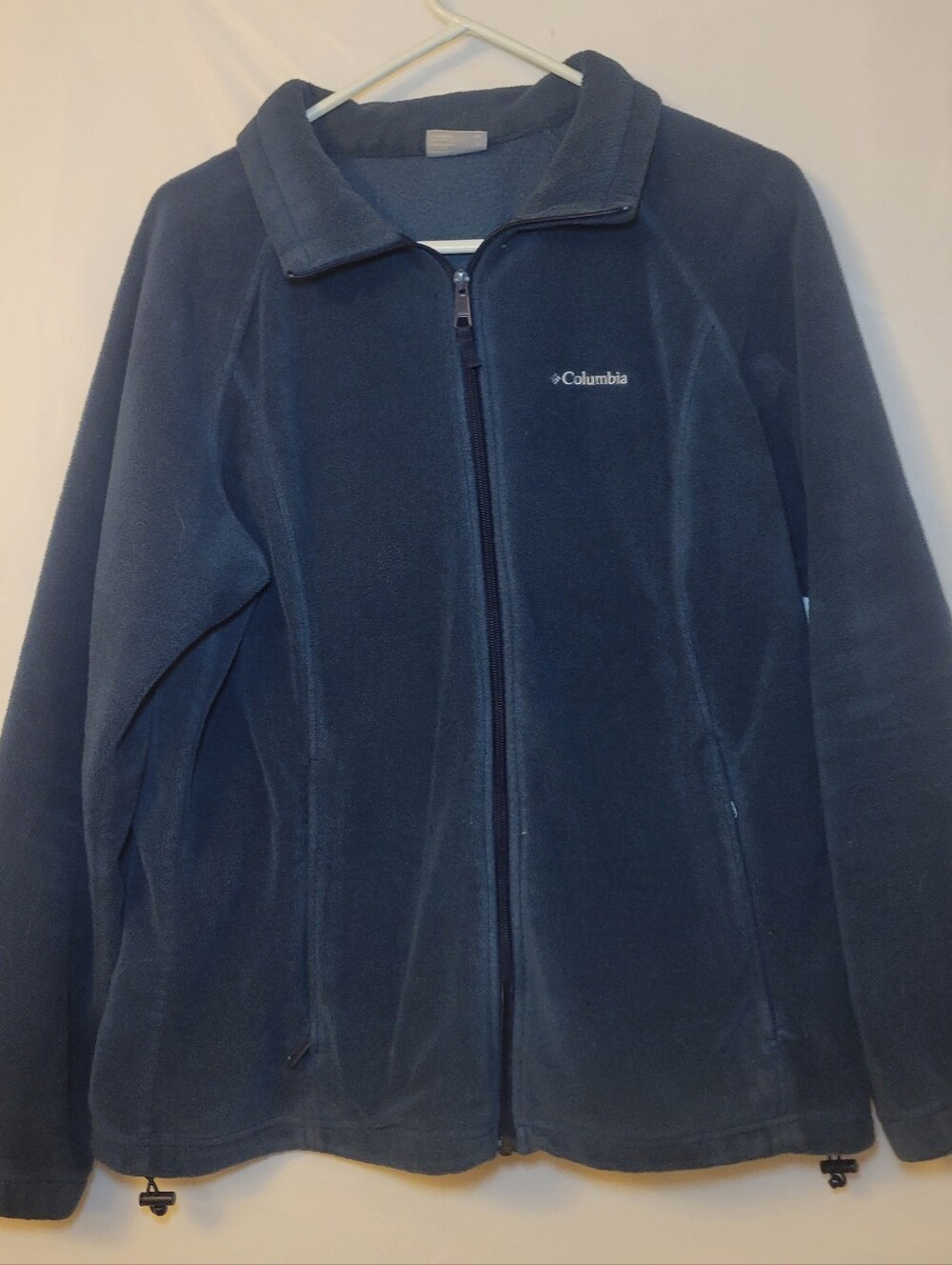 Columbia Navy Full-Zip Fleece Jacket